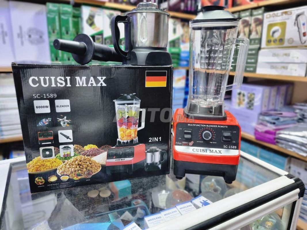 طحانة الوحش Mixeur Haute Puissance 6000w