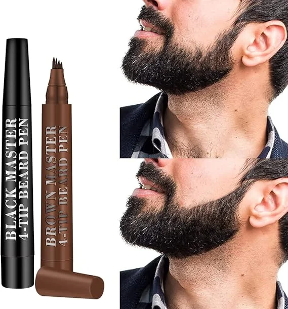 قلم اسود لملء اللحية والحواجب – Black Pen Beard Filling