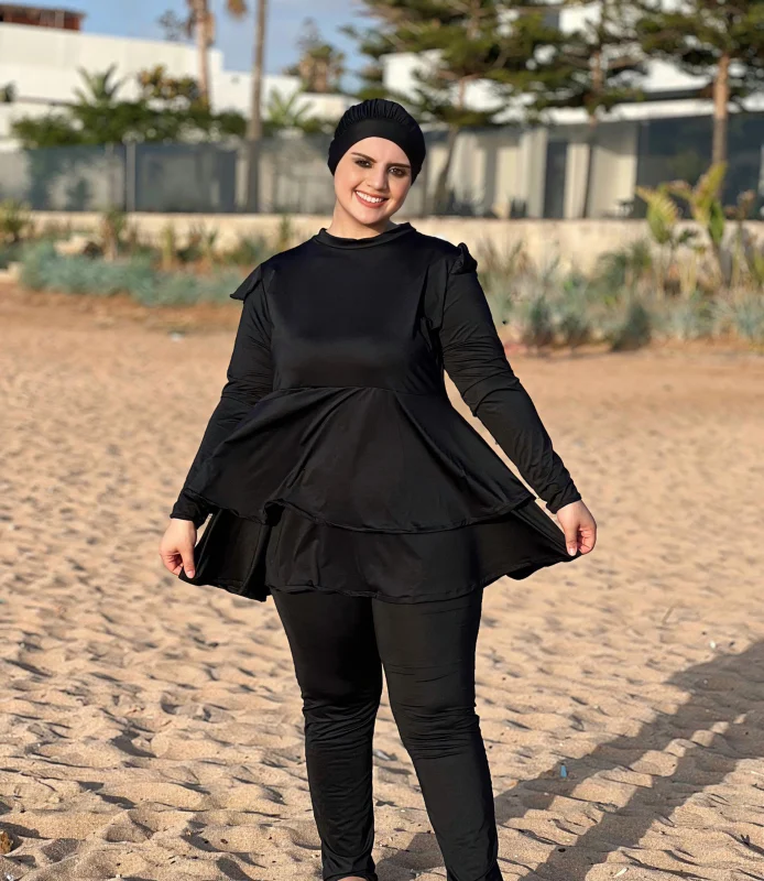بوركيني Borkeni 3ps (Frafr) – ملابس سباحة نسائية