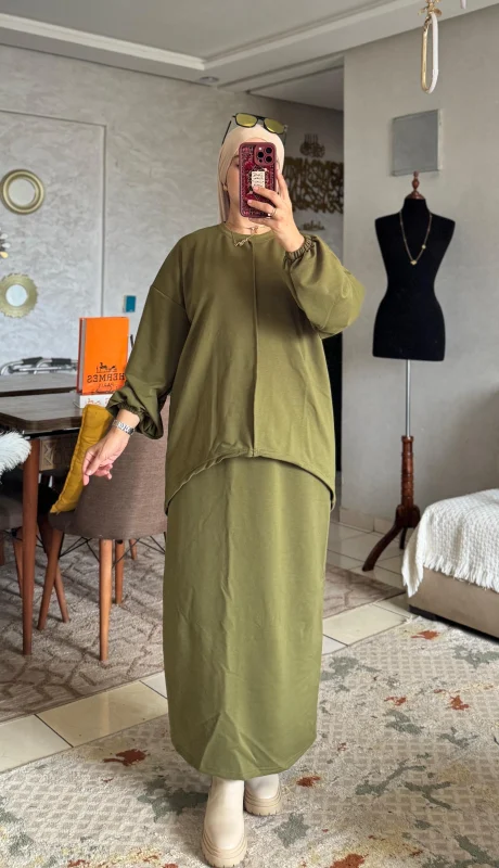 انسومبل بصاية 2 بياس – طقم نسائي عصري